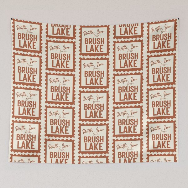 Item preview, Brush Lake Postage Stamp designed and sold by hardhathunny.