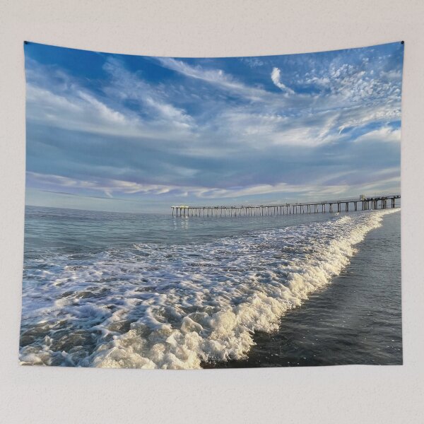 Item preview, Ventnor City New Jersey Fishing Pier ~ North Side designed and sold by LeslieMac713.