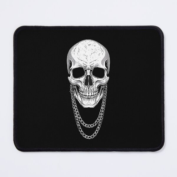 Item preview, Skull Chain Streetwear Dark Aesthetic Design designed and sold by Core Prints.
