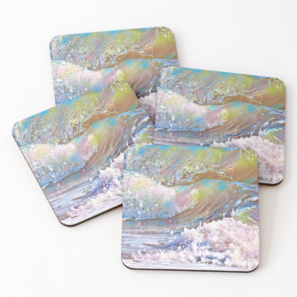 Item preview, Colorful Ocean Waves designed and sold by LeslieMac713.