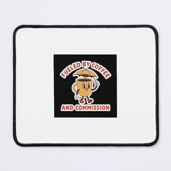 Item preview, Insurance Agent Coffee Humor Funny Commission Gift Sticker designed and sold by MadeItAnyway.