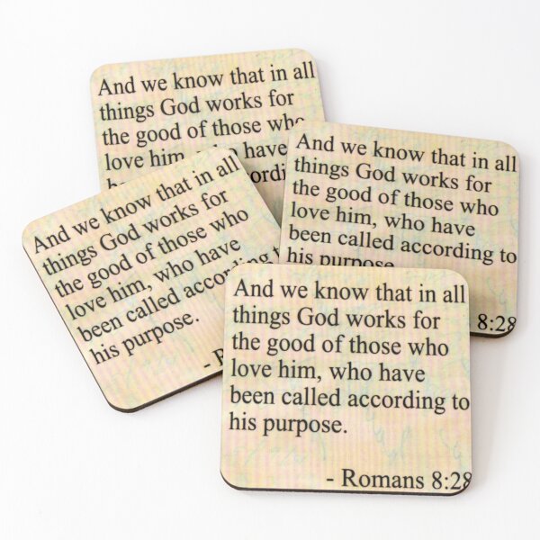Item preview, Romans 8:28 designed and sold by di-Vera-Rosati.