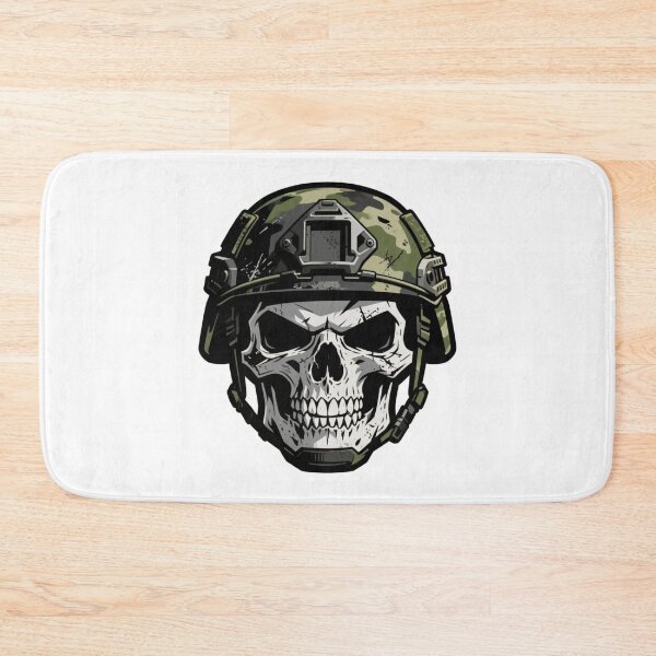 Item preview, Military Skull Helmet Tactical Streetwear Design designed and sold by Core Prints.