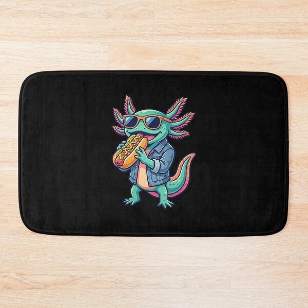 Aperçu de l'œuvre Axolotl avec hot-dog créée et vendue par ReneMM.