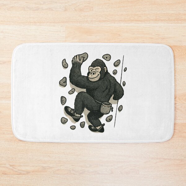 Artikelvorschau, Bouldern Gorilla – Affe an der Kletterwand entworfen und verkauft von Pineapple-Tree.