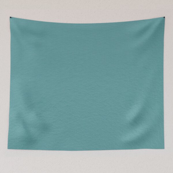 Item preview, Soft Turquoise Texture - Calm Minimalist Aqua Surface Art designed and sold by Midnight Veil Designs.
