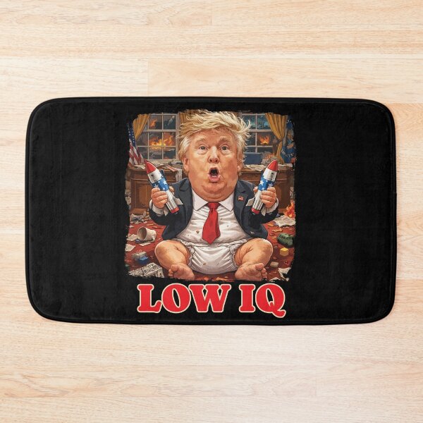 Item preview, Funny Anti Trump Low IQ designed and sold by wtfbba.