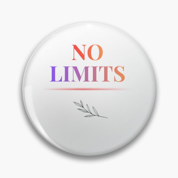 Item preview, No Limits - Motivational Quote & Gradient designed and sold by DIAMVERA.