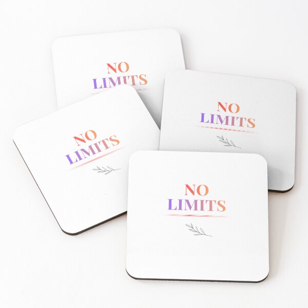 Item preview, No Limits - Motivational Quote & Gradient designed and sold by DIAMVERA.