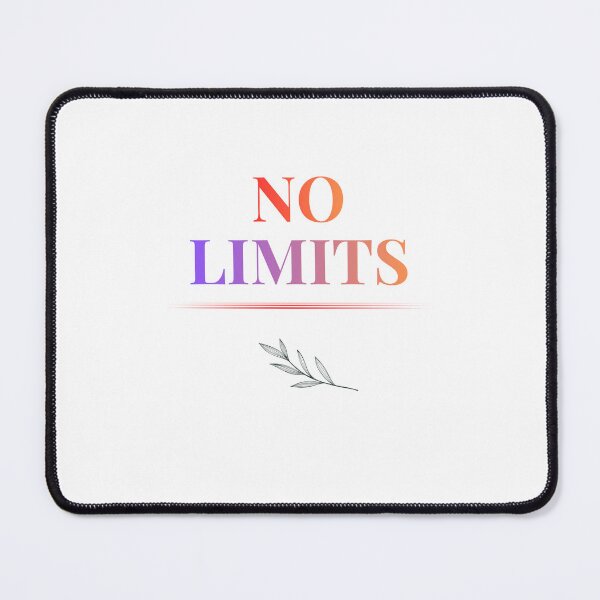 Item preview, No Limits - Motivational Quote & Gradient designed and sold by DIAMVERA.