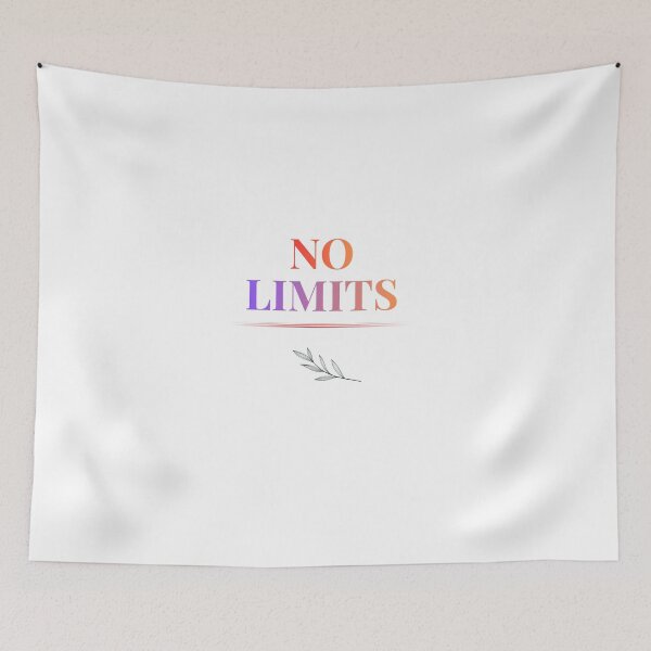Item preview, No Limits - Motivational Quote & Gradient designed and sold by DIAMVERA.