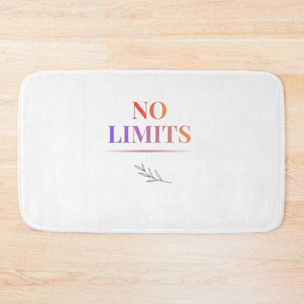 Item preview, No Limits - Motivational Quote & Gradient designed and sold by DIAMVERA.