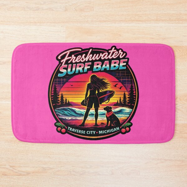Item preview, Freshwater Surf Babe T.C. Michigan designed and sold by FreshWaterWares.