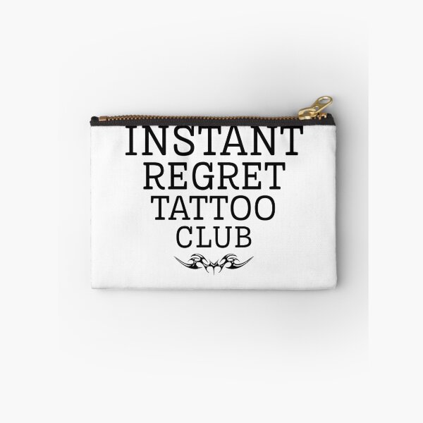 Item preview, Instant regret tattoo black designed and sold by eWproject.