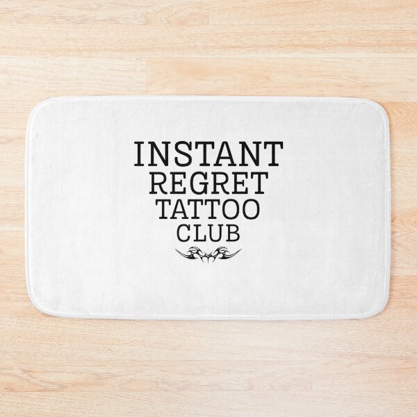 Item preview, Instant regret tattoo black designed and sold by eWproject.