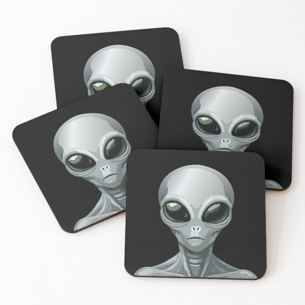 Item preview, Guardian of the Cosmic Secrets - Grey Alien Portrait designed and sold by GBD888.