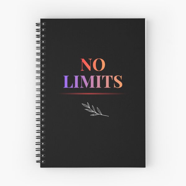 Item preview, No Limits - Motivational Quote & Gradient designed and sold by DIAMVERA.