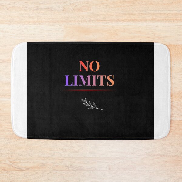 Item preview, No Limits - Motivational Quote & Gradient designed and sold by DIAMVERA.