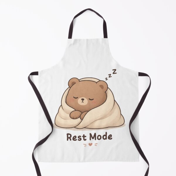 Item preview, Rest Mode Bear | Cute Kawaii Aesthetic | Cozy Relax Mood Design designed and sold by The Mood Index.