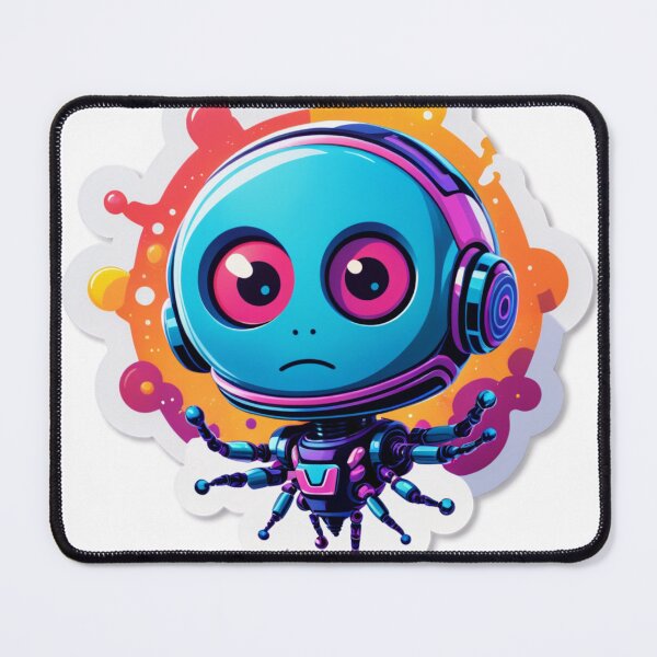 Item preview, Cool Blue Android & Robot Mascot Collection designed and sold by tim tal.