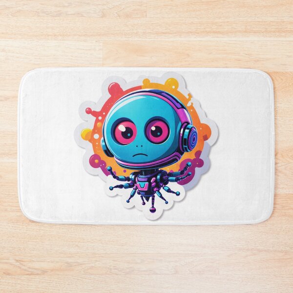 Item preview, Cool Blue Android & Robot Mascot Collection designed and sold by tim tal.