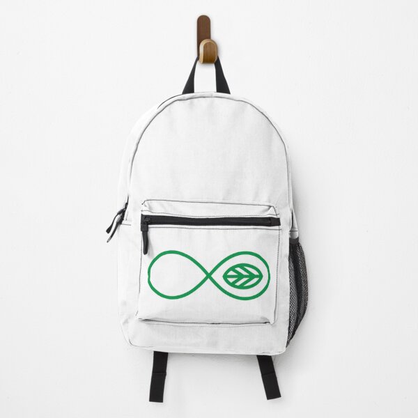 Item preview, Minimalist Green Infinity Leaf Graphic designed and sold by LekkieStudioArt.