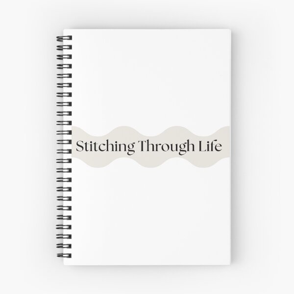 Item preview, Stitching Through Life - Cosy Crochet & Knitting Text Design designed and sold by SipAndStitchCo.