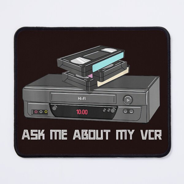 Item preview, Ask Me About My VCR Shirt – Funny VHS Retro Nostalgia Design designed and sold by 3liegy.