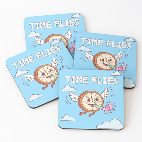 Item preview, Time Flies designed and sold by Mustachio-Draws.