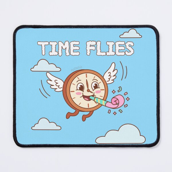 Item preview, Time Flies designed and sold by Mustachio-Draws.