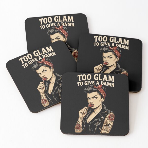 Item preview, Rockabilly Pin-Up: 50s Outlaw Rebel – Too Glam designed and sold by Pineapple-Tree.