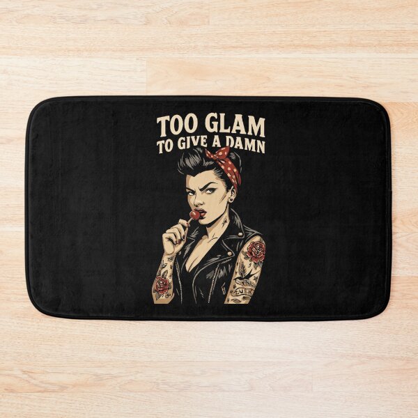 Item preview, Rockabilly Pin-Up: 50s Outlaw Rebel – Too Glam designed and sold by Pineapple-Tree.