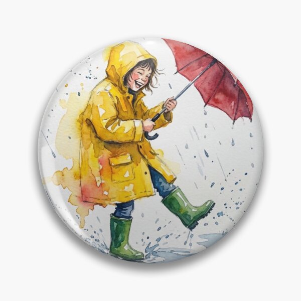 Item preview, Fun times on a rainy day with my umbrella designed and sold by carlsmart1.