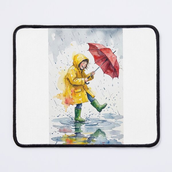 Item preview, Fun times on a rainy day with my umbrella designed and sold by carlsmart1.