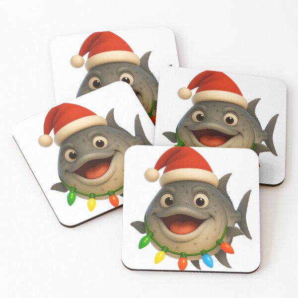 Item preview, Christmas Giant Trevally Fish designed and sold by Sillytoe.