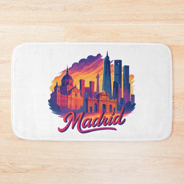 Item preview, Madrid Skyline: Epic & Tropical – Modern Art designed and sold by Pineapple-Tree.