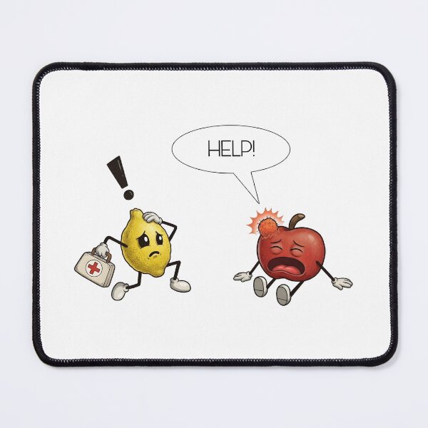 Item preview, Lemon-Aid to the Rescue Pun designed and sold by Murvel-Ink.
