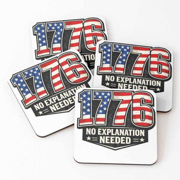 Item preview, 1776 No Explanation Needed American Flag Patriot designed and sold by JVDesignsShop.