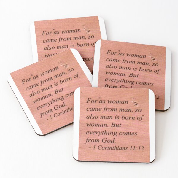 Item preview, 1 Corinthians 11:12 designed and sold by di-Vera-Rosati.
