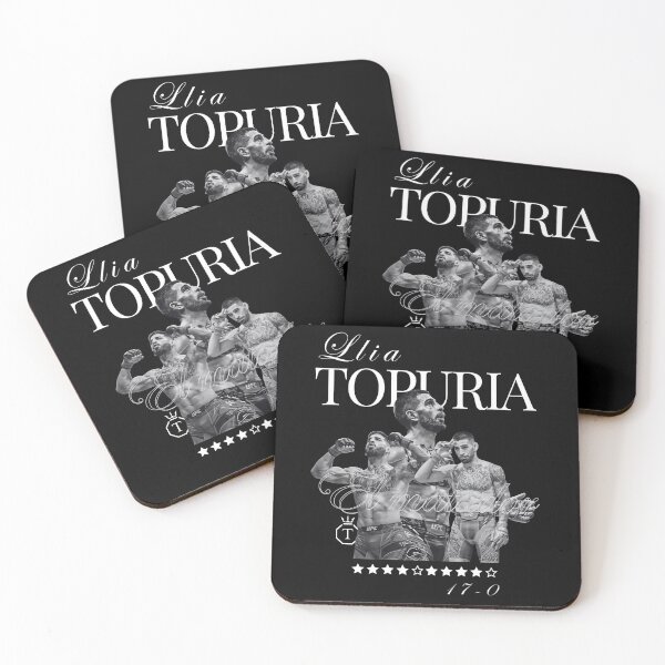 Item preview, Ilia Topuria UFC designed and sold by NF Designs Studio DTF.