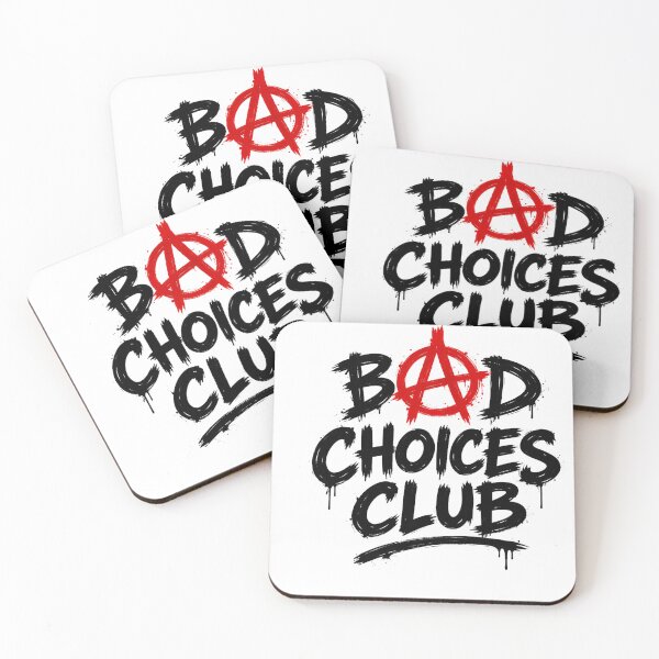 Item preview, Bad choices club logo designed and sold by Bad Choices Club.