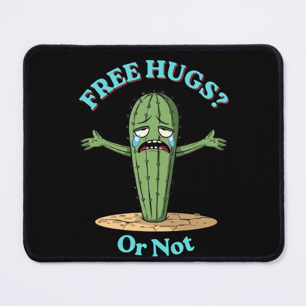 Item preview, Sad Cactus: Free Hugs? (Or Not) designed and sold by Vivid-Insanity.