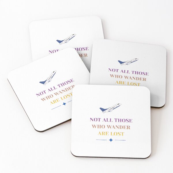 Item preview, Not All Those Who Wander Are Lost - Travel & Plane designed and sold by DIAMVERA.