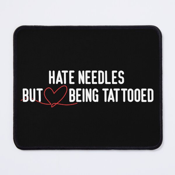 Item preview, Love being tattoed white designed and sold by eWproject.