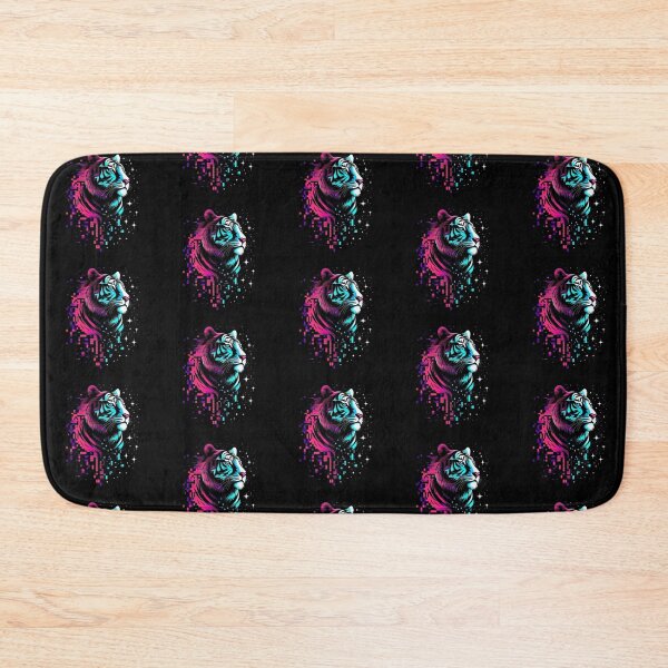 Item preview, Digital Tiger – Cosmic Glitch Emblem designed and sold by Dogandesighn.