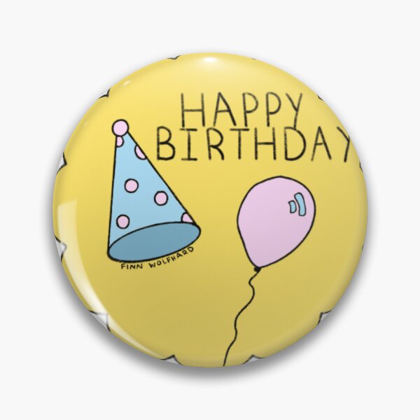 Item preview, Finn Wolfhard Happy Birthday Sticker designed and sold by London Dixon.