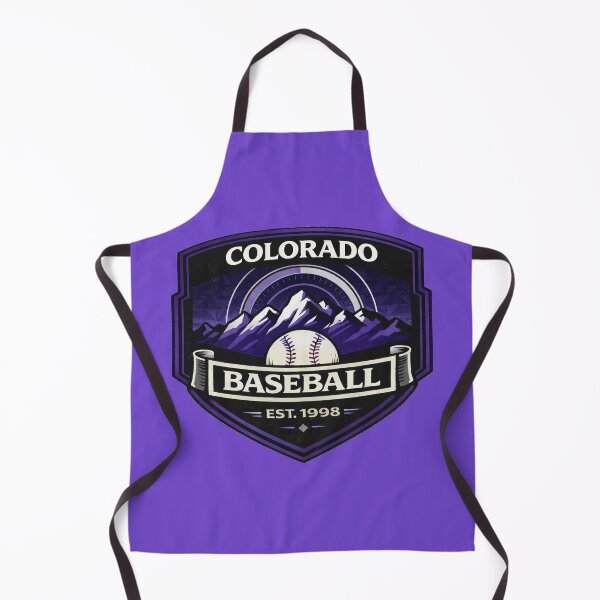 Item preview, Colorado Baseball Vintage Badge Shirt Mountain Skyline Est 1998 Retro Design designed and sold by GhostDawgs.