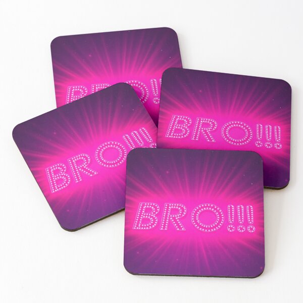 Item preview, BRO!!! in vibrant purple designed and sold by RAISC.