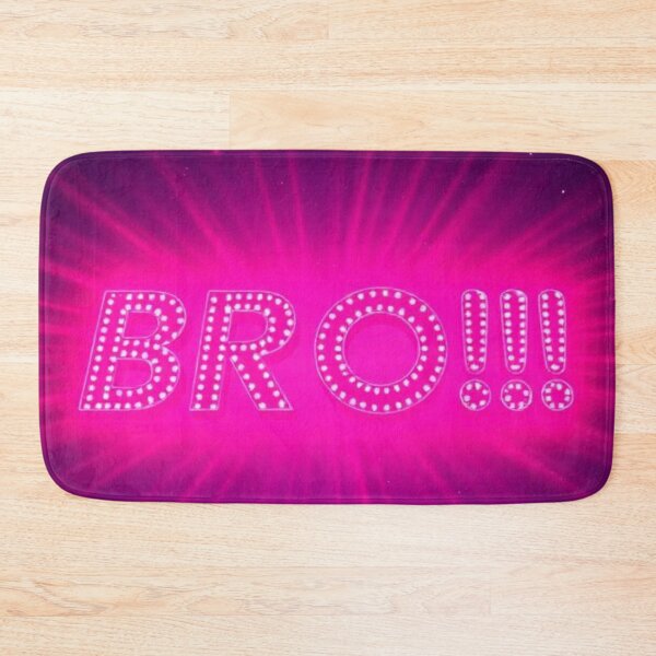 Item preview, BRO!!! in vibrant purple designed and sold by RAISC.