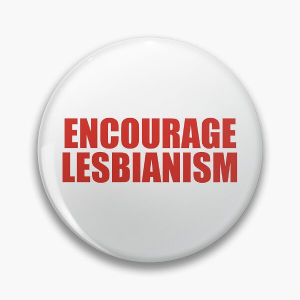 Item preview, Encourage Lesbianism WLW Cute LGBTQ Typography designed and sold by HIGHDIE STUDIOS.